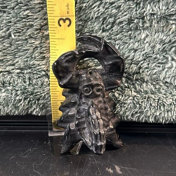 Stocking stuffer! Natural Larvikite Scorpion Carving Handcrafted Crystal - Picture 3 of 10